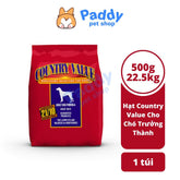 Hạt Country Value Tăng Cơ Bắp Cho Chó Trưởng Thành (Nhập Khẩu Mỹ) - Paddy Pet Shop